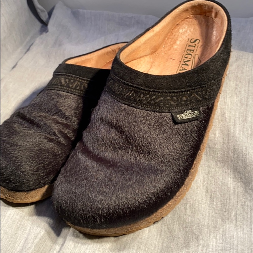 Stegmann Linz Horse Hair Clog Size 9